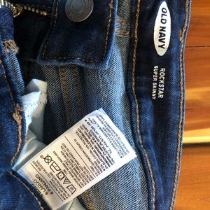 Old Navy Super Skinny Rockstar Size 6LONG